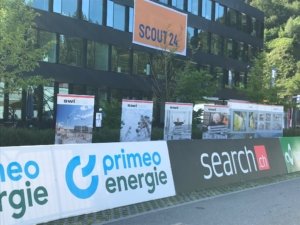 Swibox Präsentation am Start der Tour de Suisse