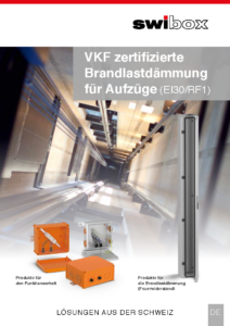Brandlastdämmung VKF